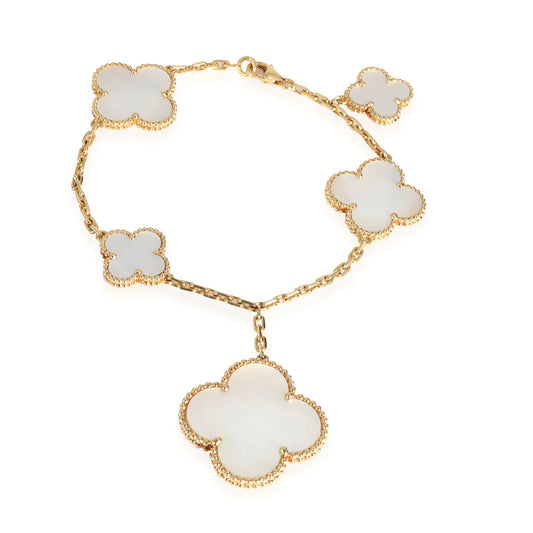[Jewelicorn]MAGIC CLOVER MOP GOLD BRACELET 5 MOTIFS