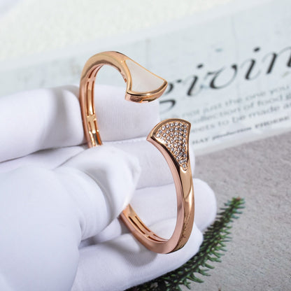 [Jewelicorn]DREAM BRACELET OPEN PINK GOLD MOP DIAMOND