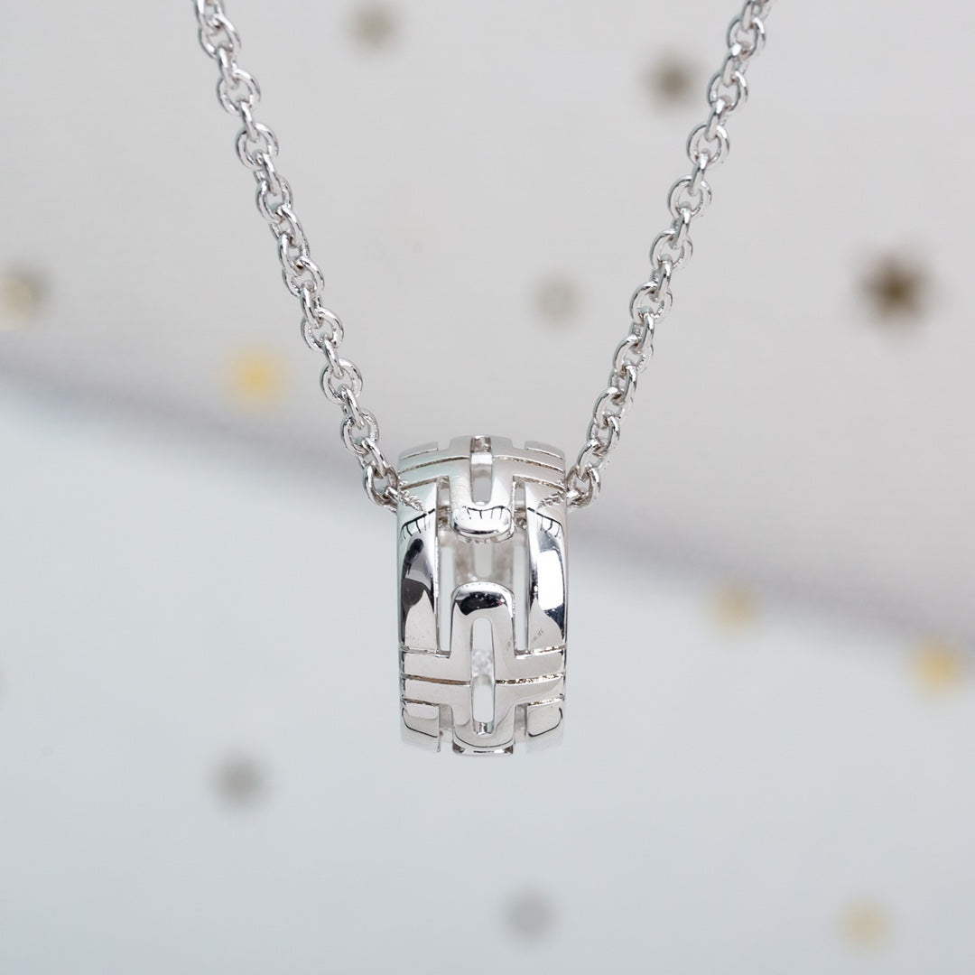 [Jewelicorn]PARENTESI NECKLACE SILVER