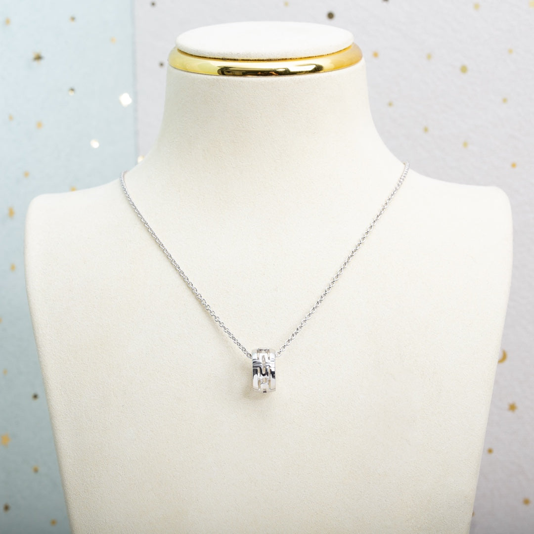 [Jewelicorn]PARENTESI NECKLACE SILVER