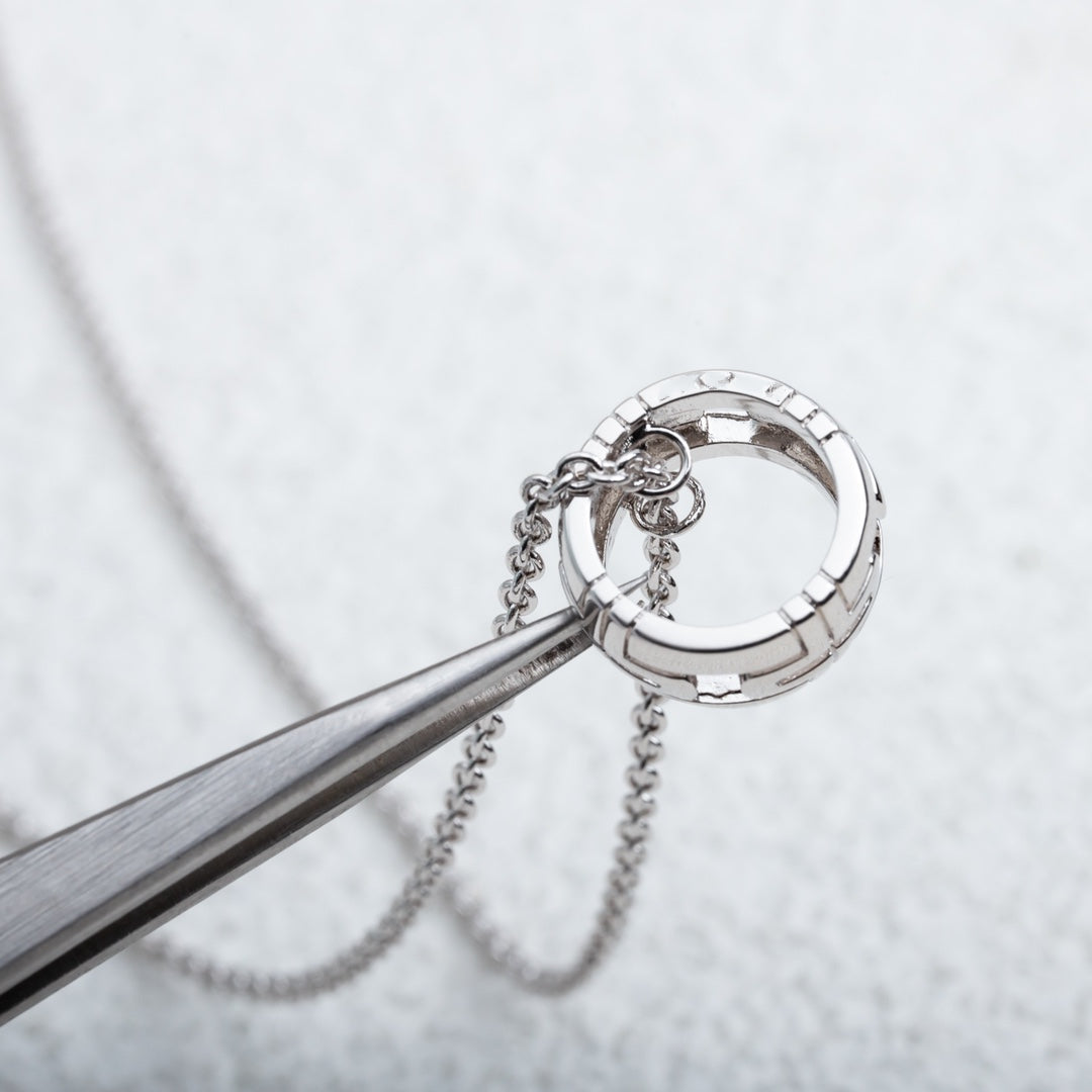 [Jewelicorn]PARENTESI NECKLACE SILVER