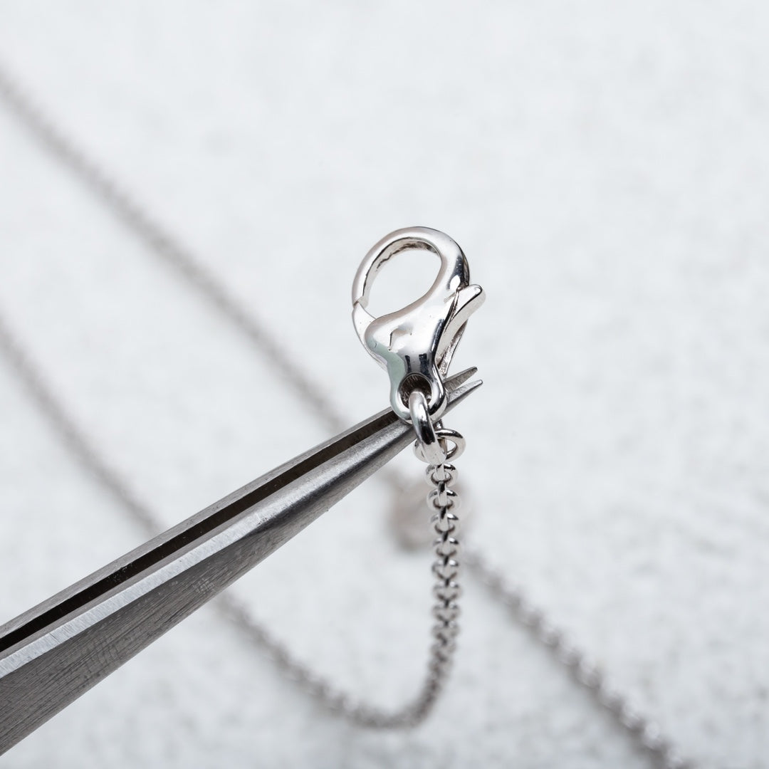 [Jewelicorn]PARENTESI NECKLACE SILVER