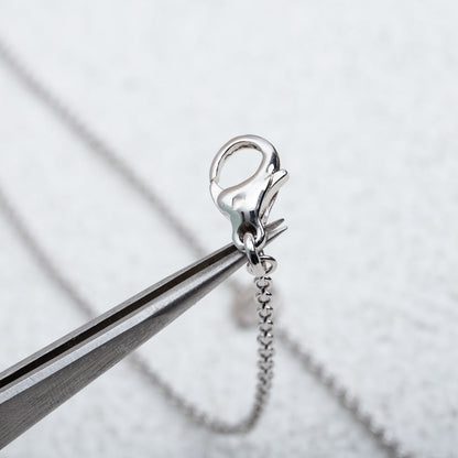 [Jewelicorn]PARENTESI NECKLACE SILVER