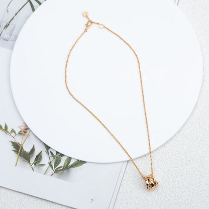 [Jewelicorn]SERPENTI PINK GOLD NECKLACE DIAMOND