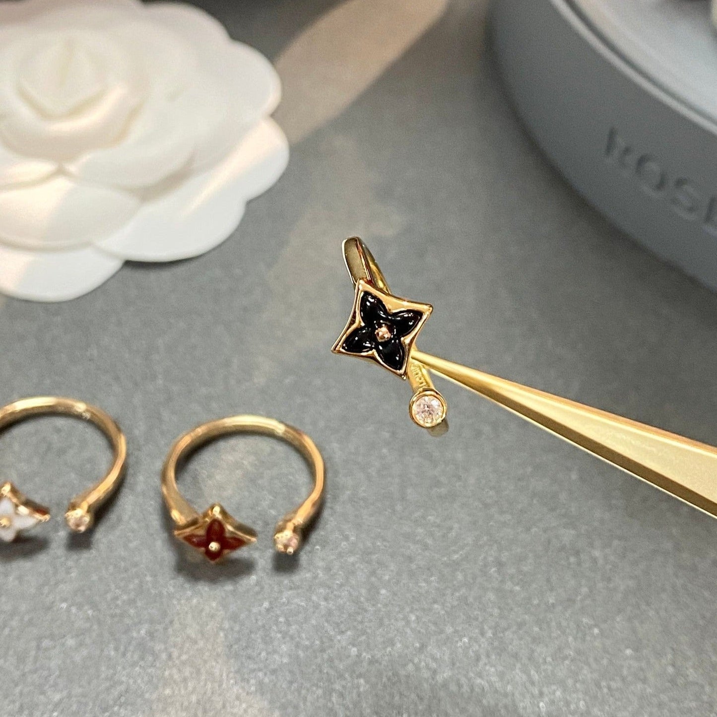 [Jewelicorn]STAR 1 DIAMOND OPEN RING