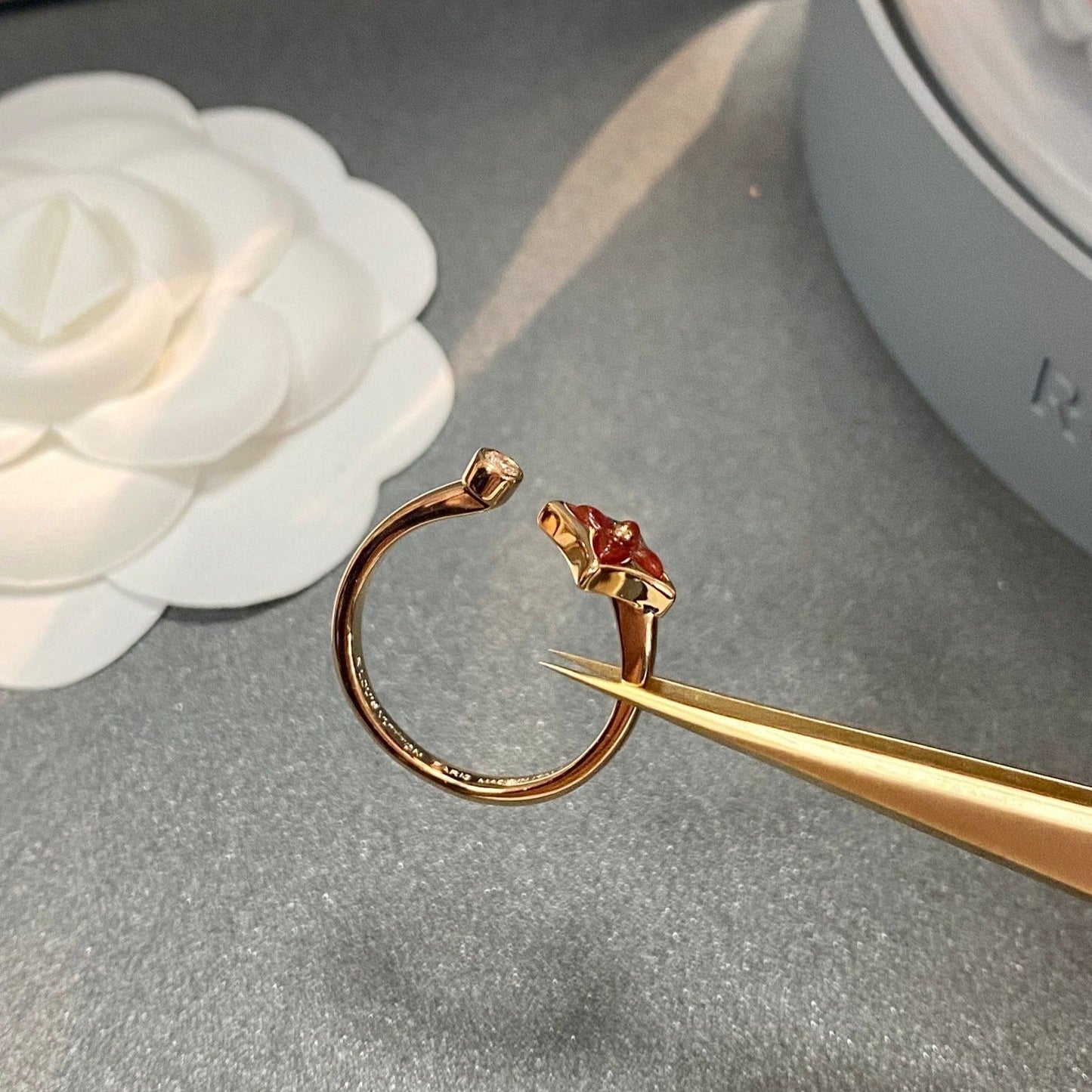 [Jewelicorn]STAR 1 DIAMOND OPEN RING