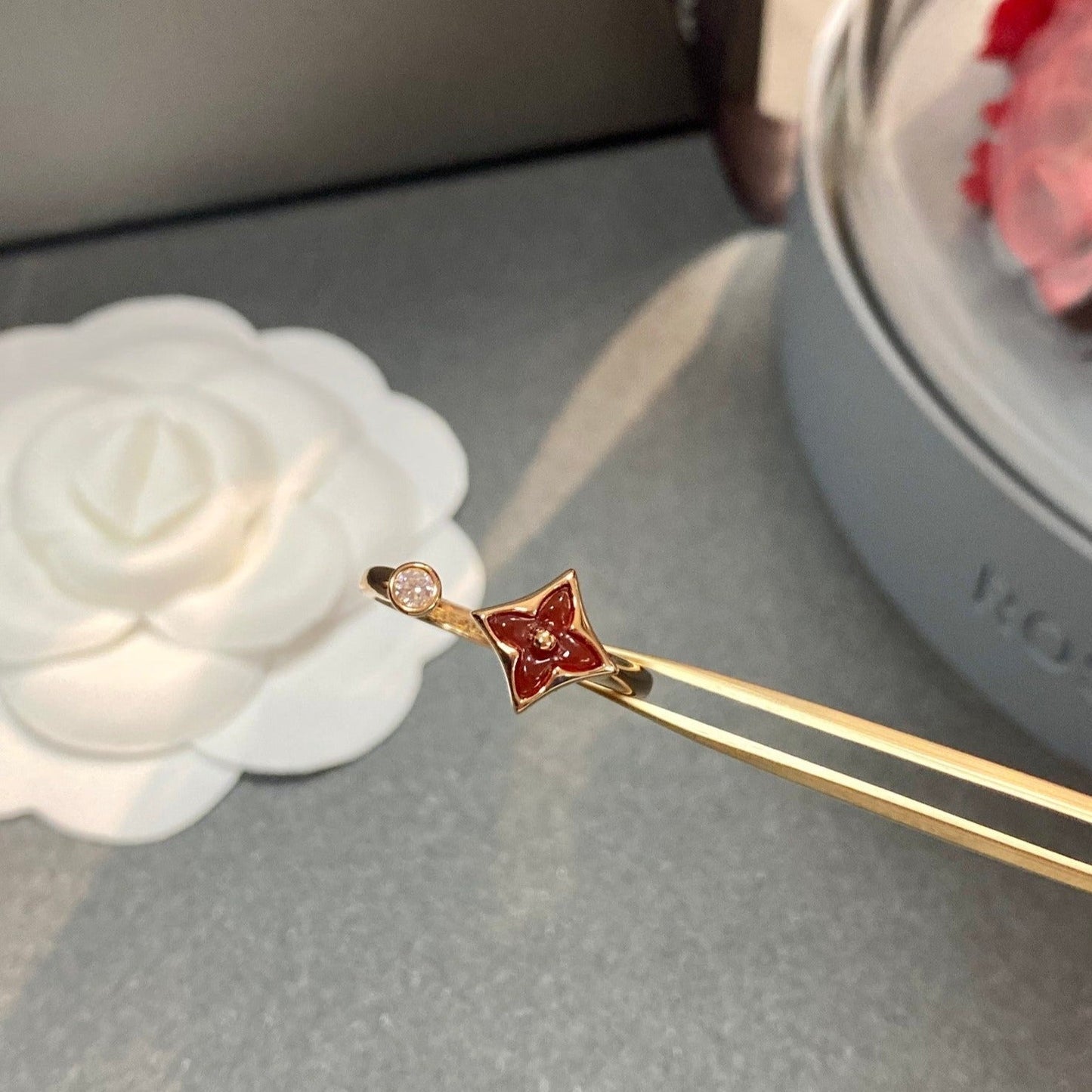 [Jewelicorn]STAR 1 DIAMOND OPEN RING