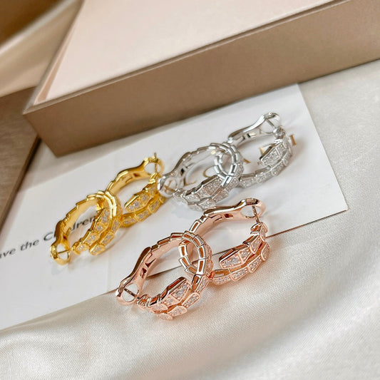 [Jewelicorn]SERPENTI EARRINGS DIAMOND