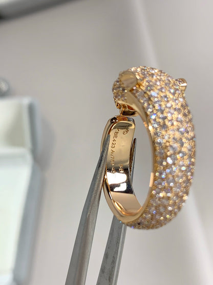 [Jewelicorn]PANTHERE PINK GOLD DIAMOND RING
