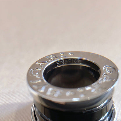 [Jewelicorn]ZERO 1 BLACK CERAMIC SILVER NECKLACE