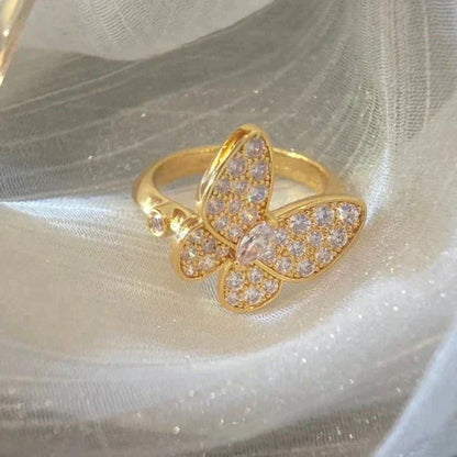 [Jewelicorn]BUTTERFLY DIAMOND RING