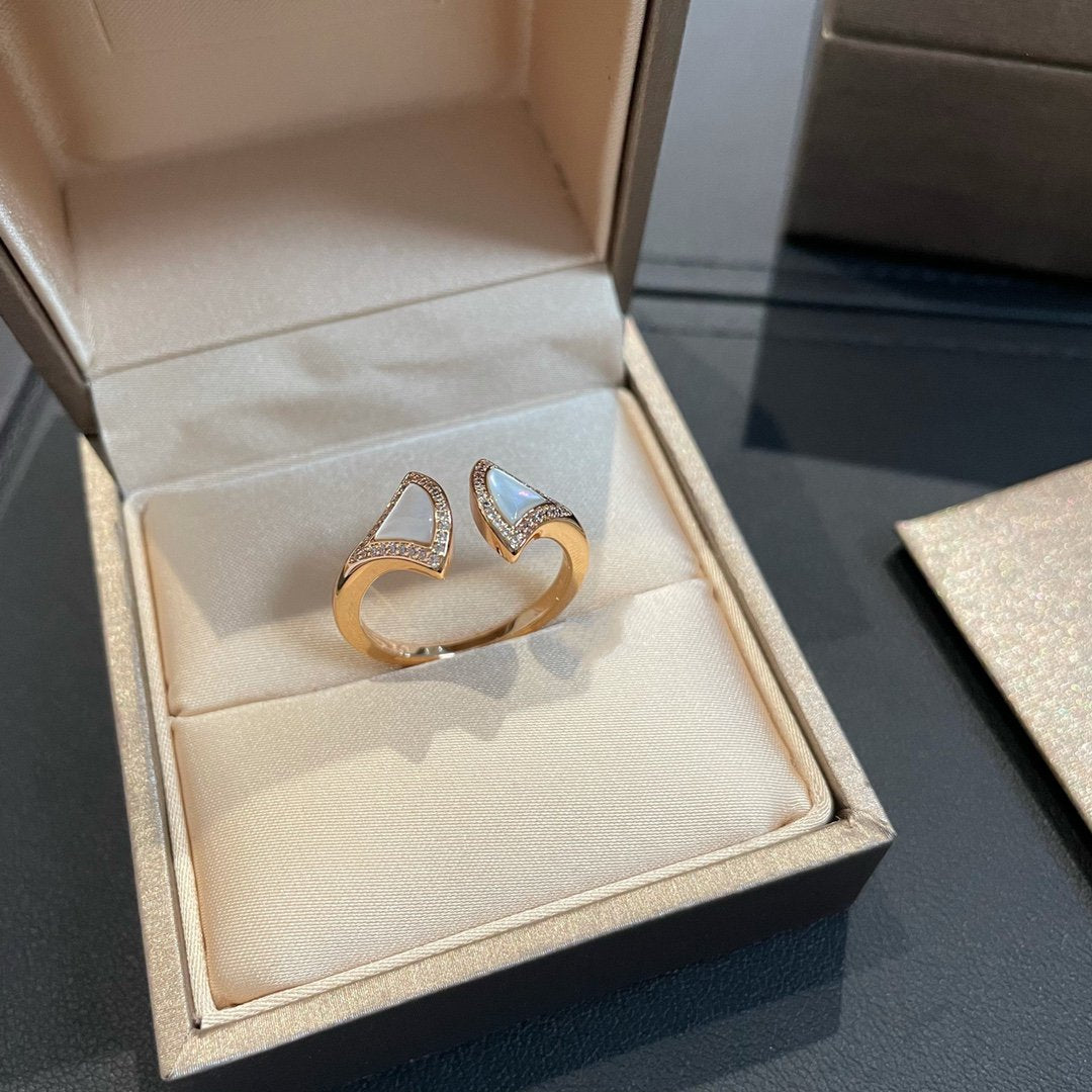 [Jewelicorn]DREAM MOP DIAMOND OPEN RING