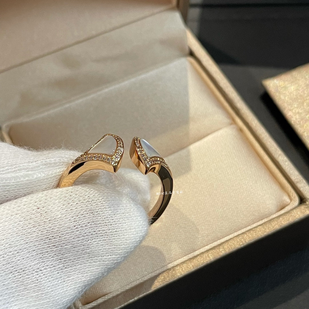 [Jewelicorn]DREAM MOP DIAMOND OPEN RING