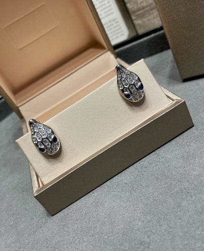 [Jewelicorn]SERPENT DIAMOND STUD EARRINGS