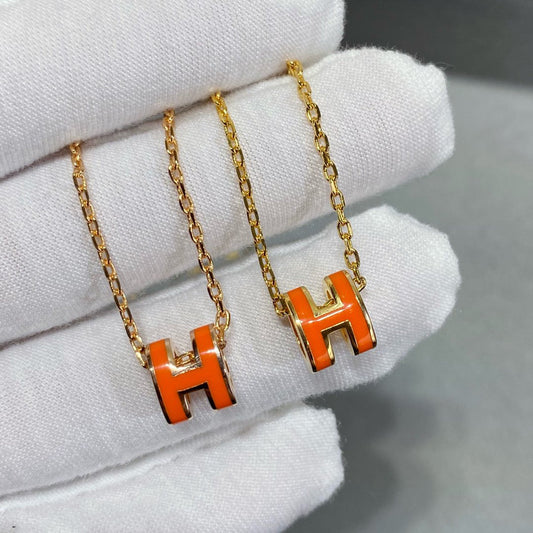 [Jewelicorn]MINI POP H NECKLACE