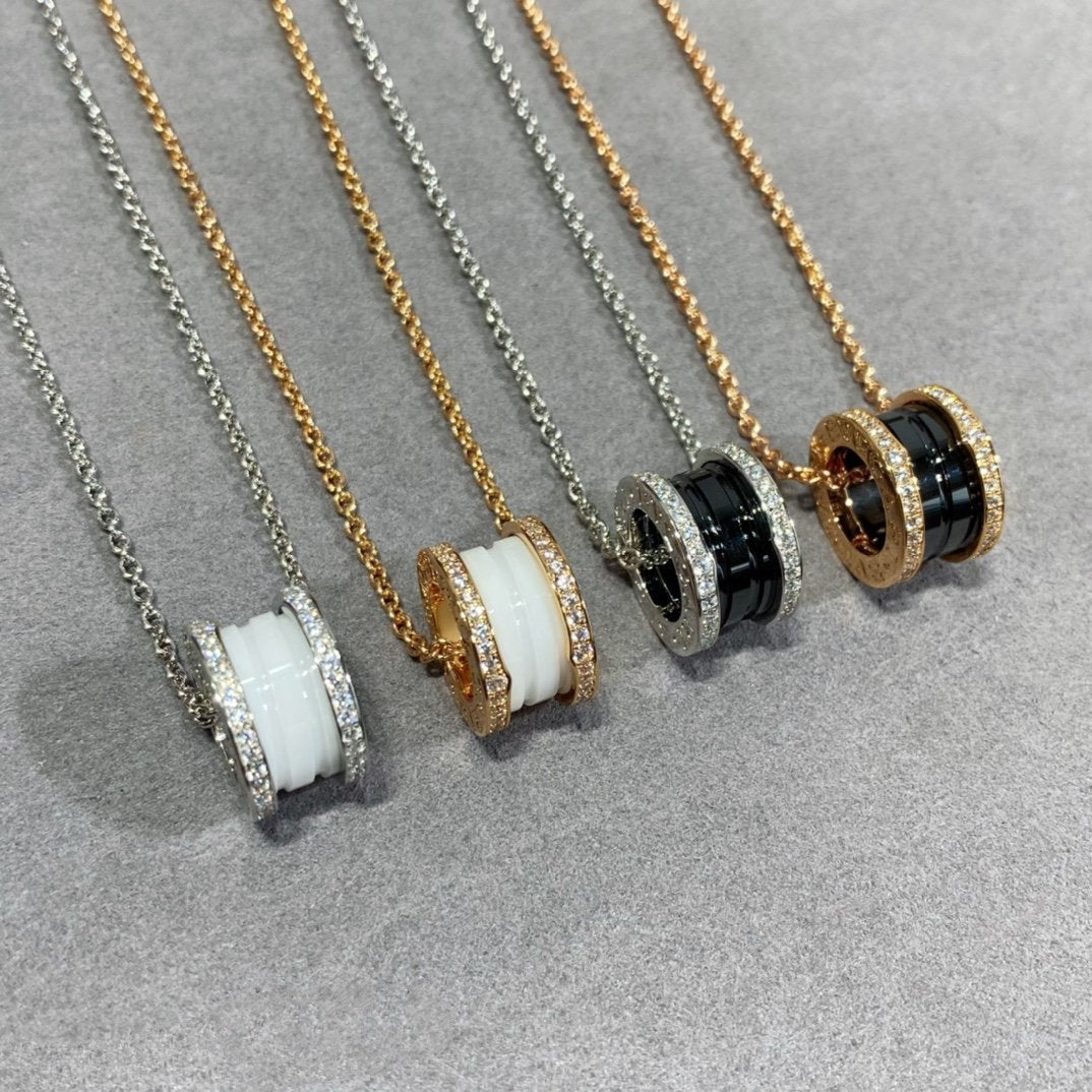 [Jewelicorn]ZERO 1 DIAMOND CERAMIC NECKLACE
