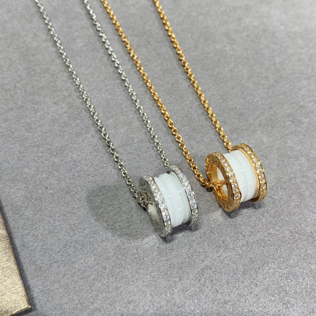 [Jewelicorn]ZERO 1 DIAMOND CERAMIC NECKLACE