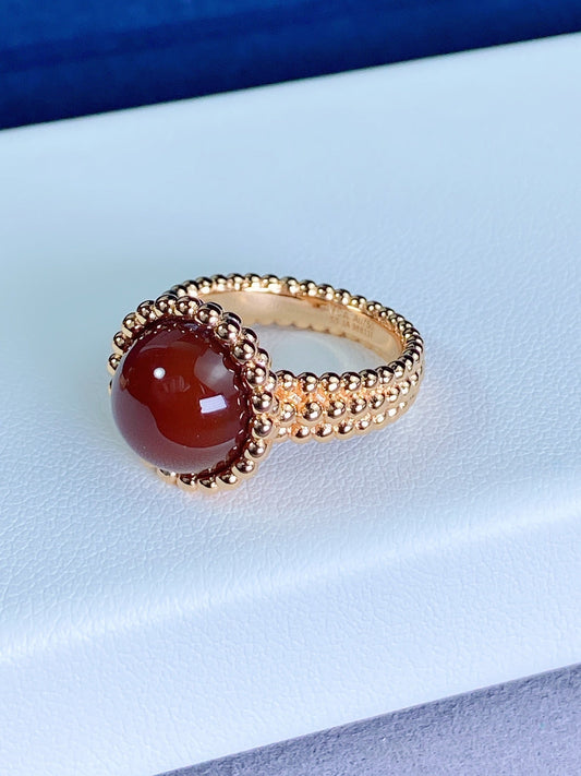 [Jewelicorn]PERLEE COULEURS ROSE GOLD RING