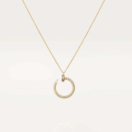 [Jewelicorn]JUSTE NECKLACE GOLD DIAMONDS