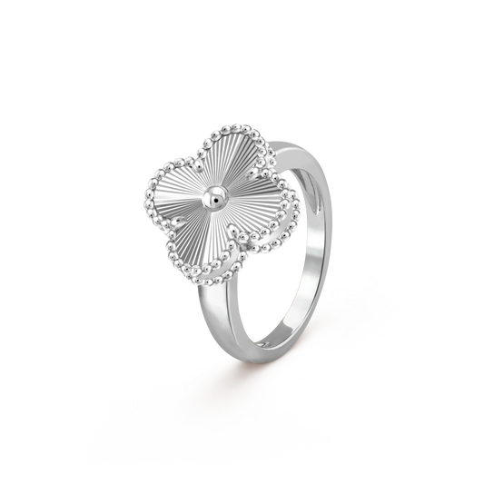 [Jewelicorn]CLOVER SILVER RING