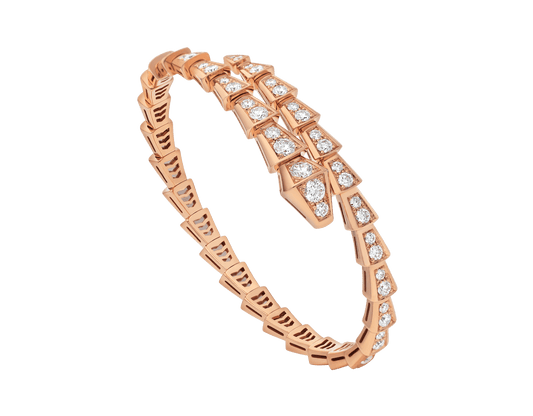 [Jewelicorn]SERPENTI BRACELET 6.8MM PINK GOLD DIAMOND