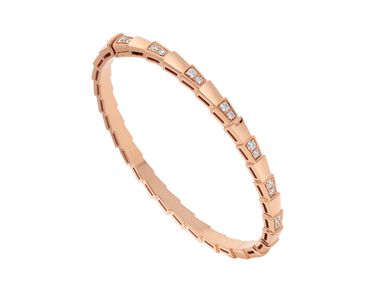 [Jewelicorn]SERPENTI BRACELET PINK GOLD DIAMOND