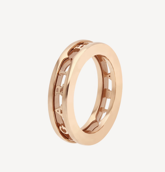 [Jewelicorn]ZERO 1 ONE-BAND WITH OPENWORK LOGO SPIRAL RING