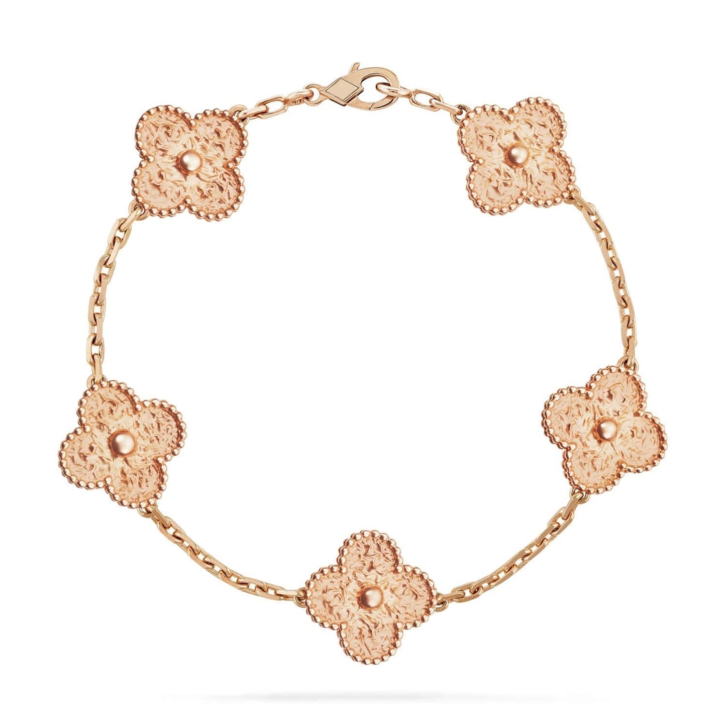 [Jewelicorn]CLOVER 5 MOTIFS BRONZING BRACELET