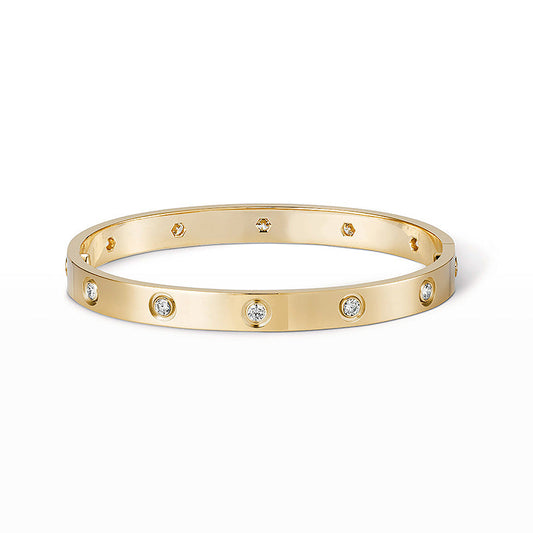 [Jewelicorn]LOVE BRACELET 6.1MM 10 DIAMONDS