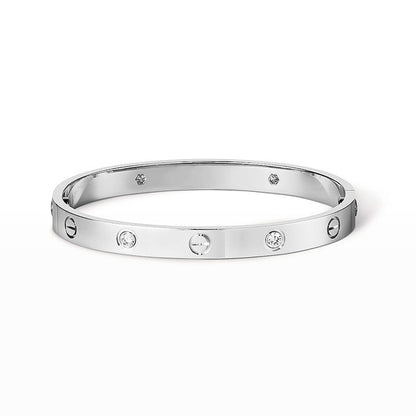 [Jewelicorn]LOVE BRACELET 6.1MM 4 DIAMONDS