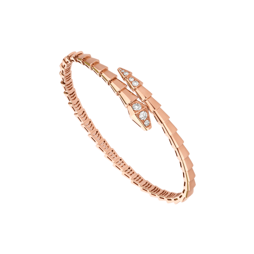 [Jewelicorn]SERPENTI BRACELET DIAMONDS PINK GOLD