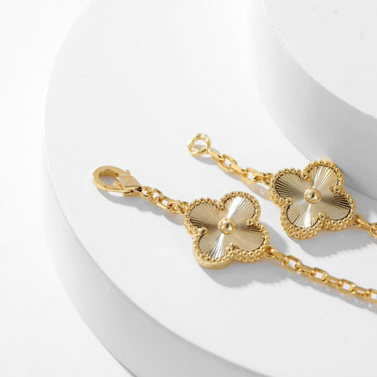 [Jewelicorn]CLOVER 10 MOTIFS LASER NECKLACE