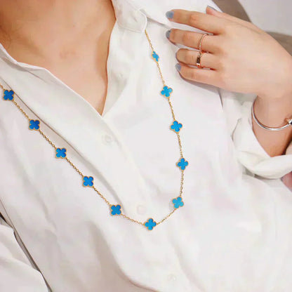 [Jewelicorn]CLOVER 20 MOTIFS TURQUOISE GOLD