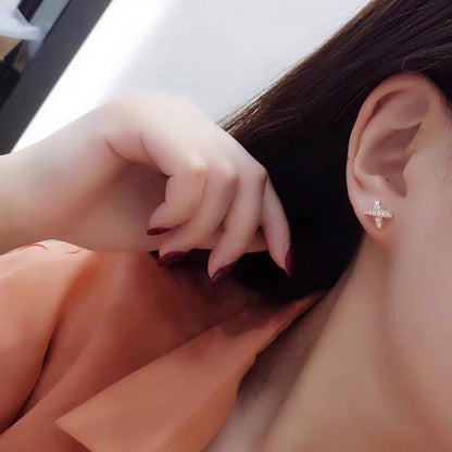 [Jewelicorn]JEUX DE GOLD DIAMOND EARRINGS