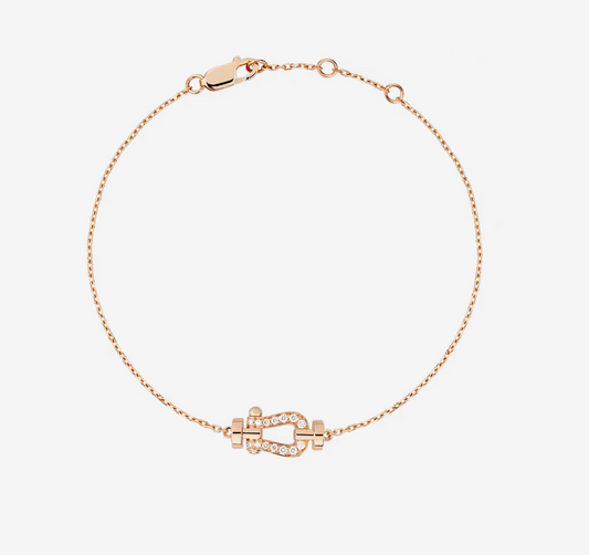 [Jewelicorn]FORCE 10 FULL DIAMOND BUCKLE CHAIN LINK MINI MODEL