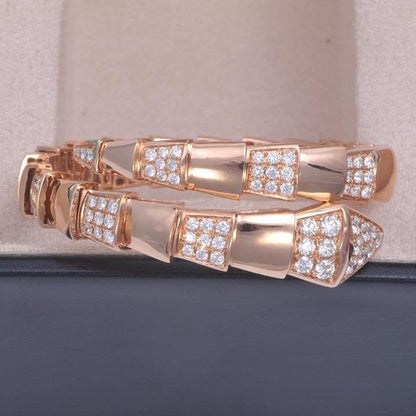 [Jewelicorn]SERPENTI BRACELET PINK GOLD DIAMOND