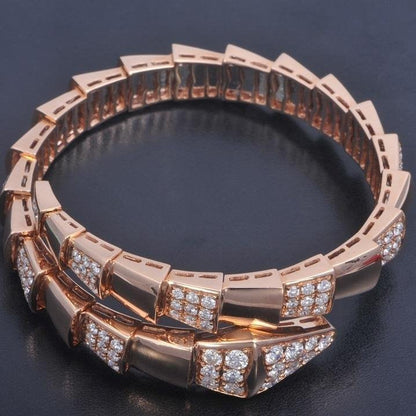 [Jewelicorn]SERPENTI BRACELET PINK GOLD DIAMOND