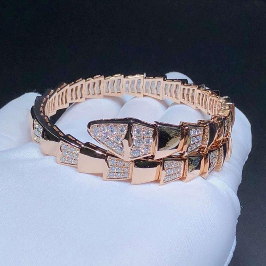[Jewelicorn]SERPENTI BRACELET PINK GOLD DIAMOND