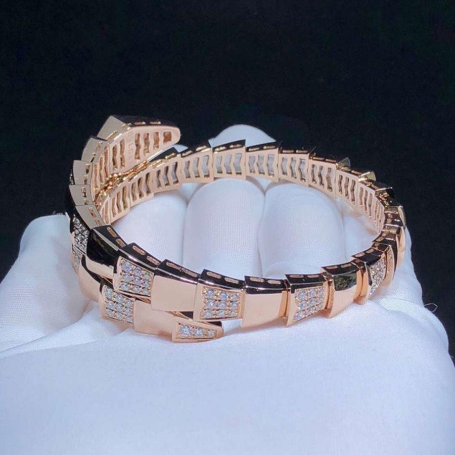 [Jewelicorn]SERPENTI BRACELET PINK GOLD DIAMOND