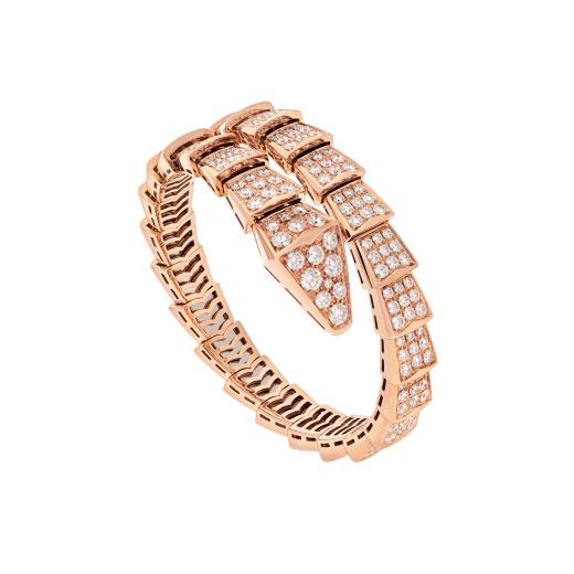 [Jewelicorn]SERPENTI BRACELET 8MM PINK GOLD DIAMOND