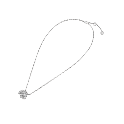 [Jewelicorn]SERPENTI  NECKLACE DOUBLE RING DIAMOND