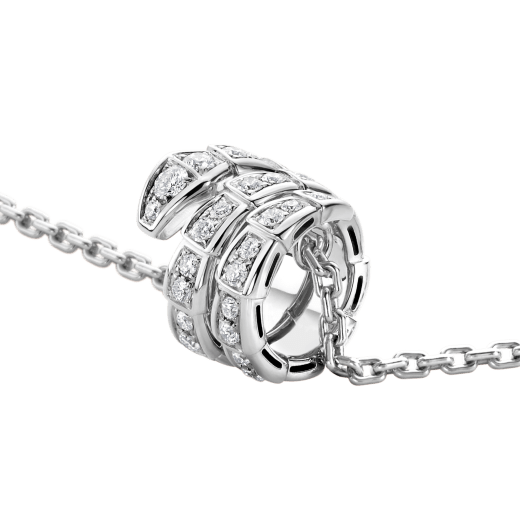 [Jewelicorn]SERPENTI  NECKLACE DOUBLE RING DIAMOND