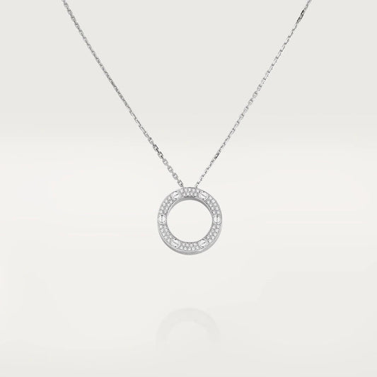 [Jewelicorn]LOVE NECKLACE ADJUSTABLE SILVER