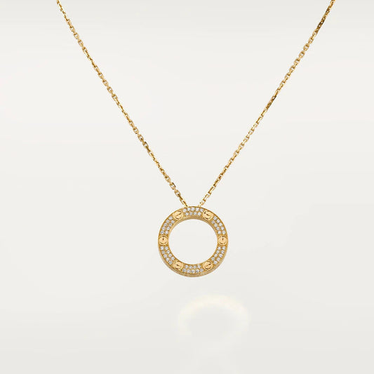 [Jewelicorn]LOVE NECKLACE ADJUSTABLE ROSE GOLD