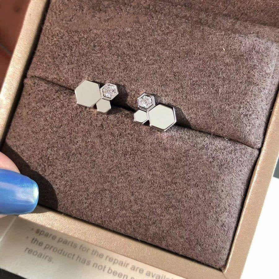 [Jewelicorn]BEE LOVE SILVER DIAMOND EARRINGS