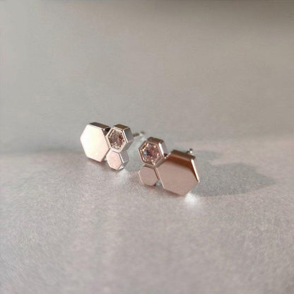 [Jewelicorn]BEE LOVE SILVER DIAMOND EARRINGS