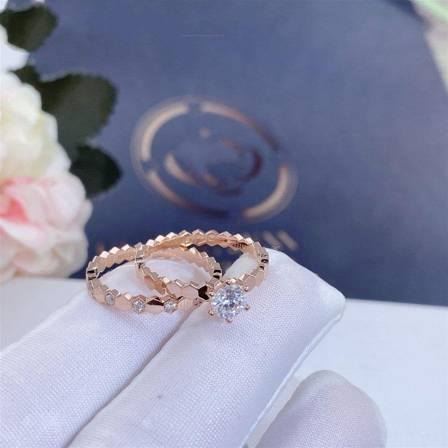 [Jewelicorn]BEE LOVE RING PINK GOLD 1 DIAMOND