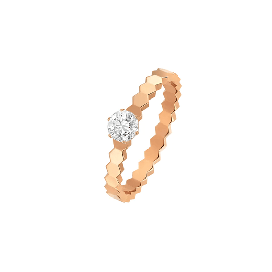 [Jewelicorn]BEE LOVE RING PINK GOLD 1 DIAMOND