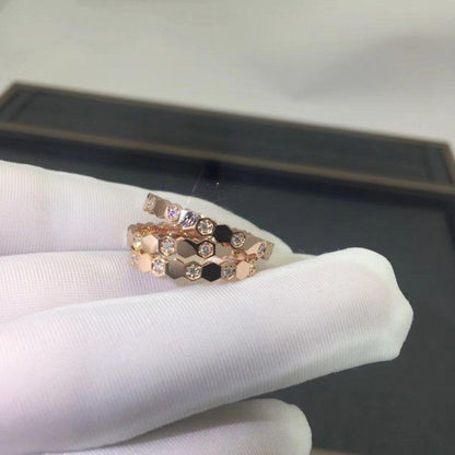 [Jewelicorn]BEE LOVE RING PINK GOLD DIAMOND