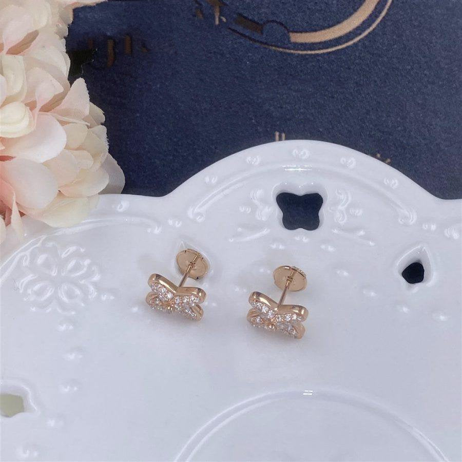 [Jewelicorn]JEUX DE PINK GOLD DIAMOND EARRINGS